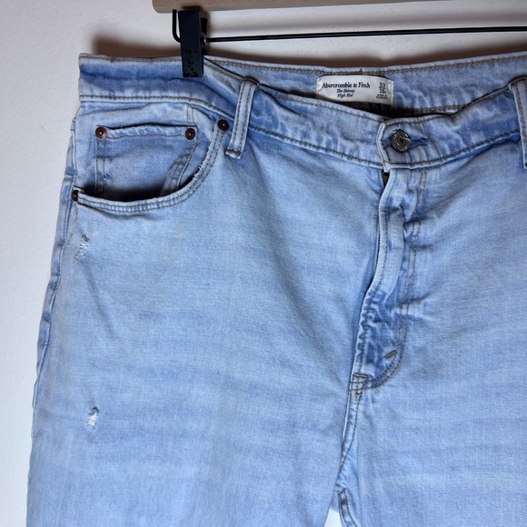 Abercrombie & Fitch The High Rise Skinny Curve Love Jeans - size 16R/33 - Picture 7 of 10